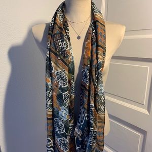 H&M tribal pattern scarf